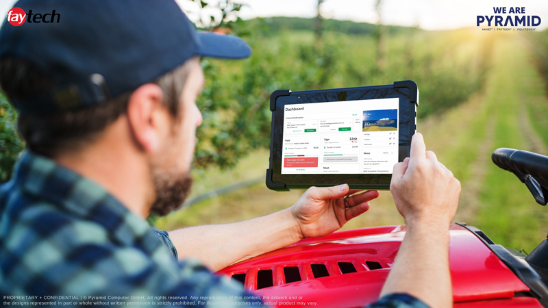 industrial tablet use case