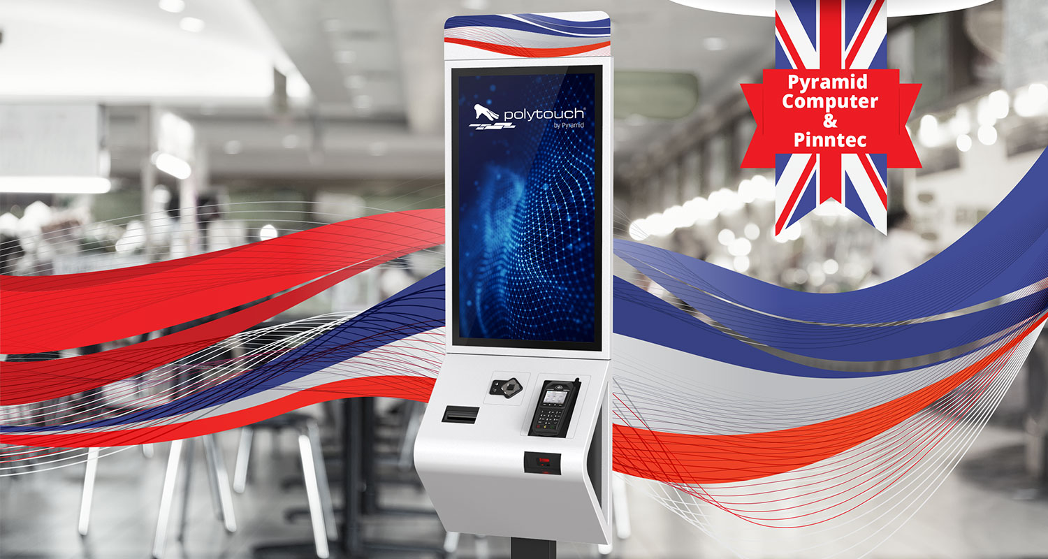 Pyramid Einlasskontrolle Kiosk mit Essentry Software