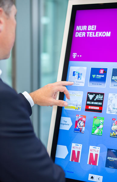 VR eKiosk VR Bank mit Benutzer