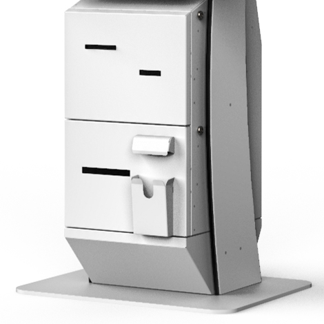 POLYTOUCH 32 CURVE CARD DISPENSER lower part